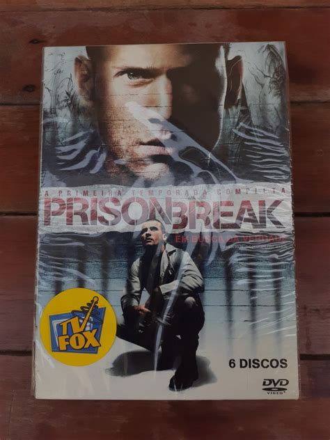 Prison Break Primeira Temporada Dvd Novo E Lacrado Filme E S Rie