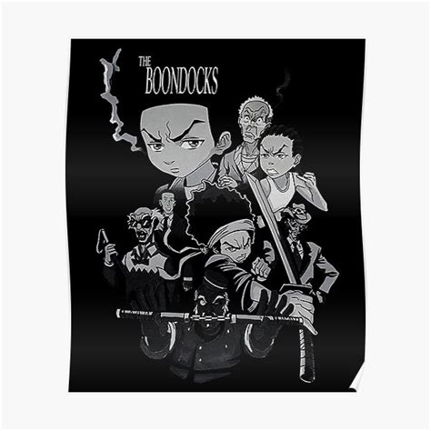 "The boondocks sitcom poster classic" Poster by DuboisMarion | Redbubble