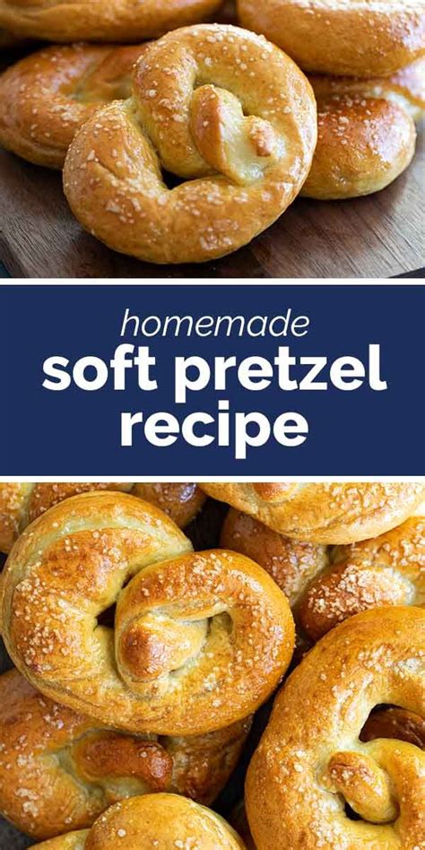 Homemade Soft Pretzel Recipe