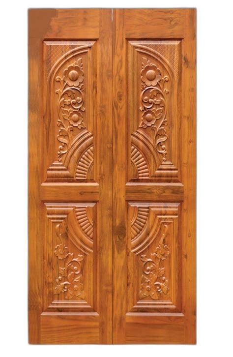 Exterior Teak Wood Hinged Carved Door For Home At Rs 14600 Piece In