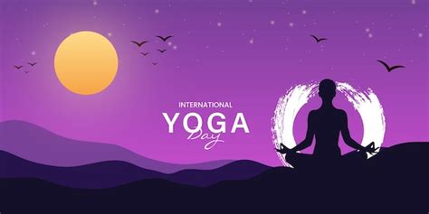 Premium Vector | International yoga day vector file