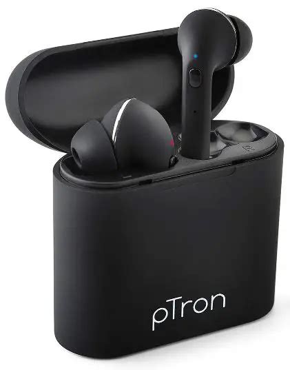 Ptron Bassbuds Air True Wireless Stereo Earbuds User Guide