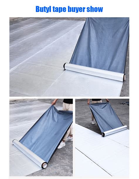 Алюминиевая фольга, Бутилкаучуковая лента, самоклеящаяся, устойчивая к ...