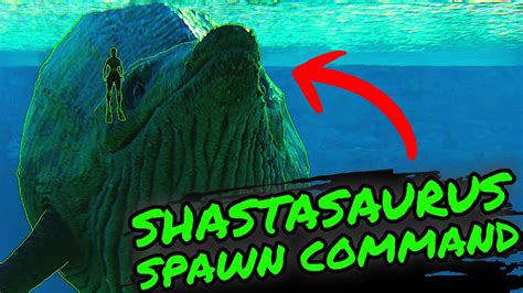 How To Spawn In A Shastasaurus On The Center In Ark Survival Ascended