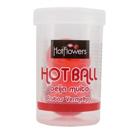 Hot Ball Beija Muito Frutas Vermelhas Hot Flowers