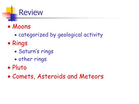 Ppt Comets Asteroids And Meteors Powerpoint Presentation Free