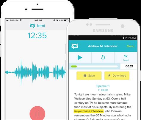 Best Audio Video Transcription Apps For Ios Android