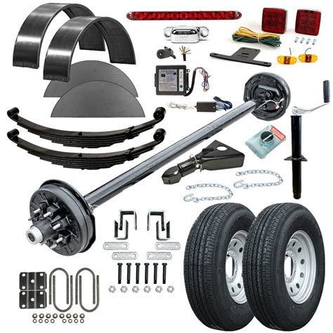 7k Trailer Axle Kits Conveniently Bundled The Trailer Parts Outlet