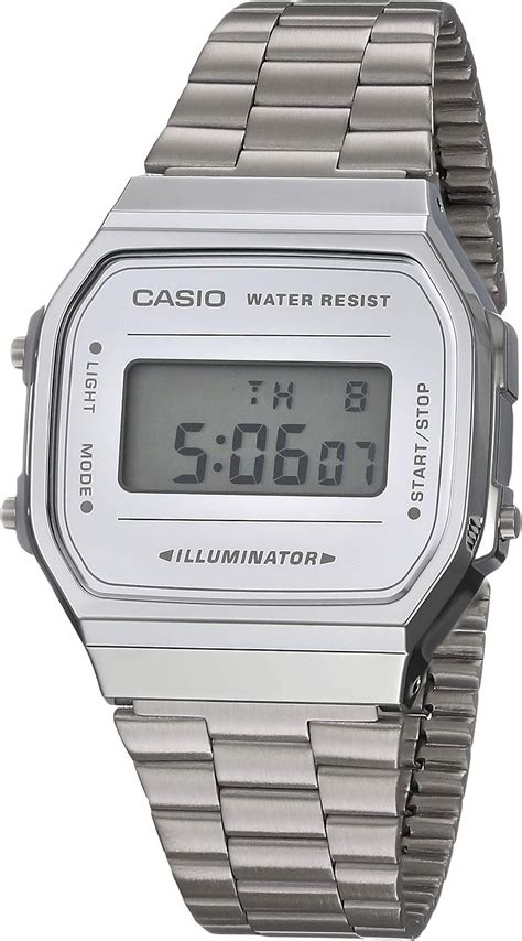 Casio A168WEM 7VT Reloj Para Unisex Adulto Plata Gris Amazon Mx