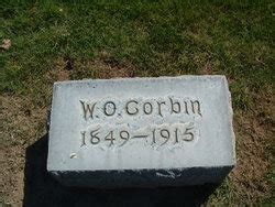 William Otto Corbin 1849 1914 Mémorial Find a Grave