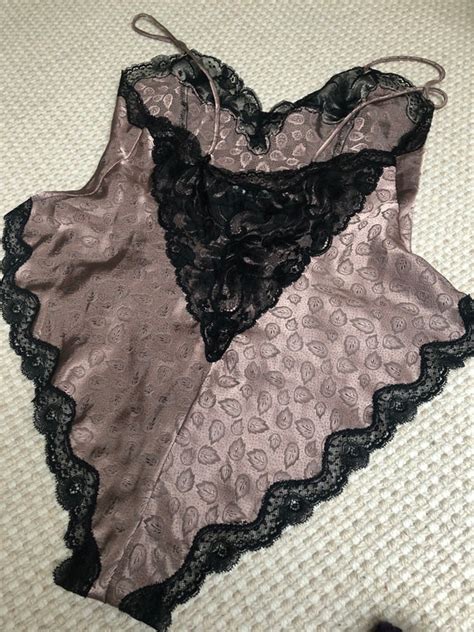 Vintage Christian Dior Bodysuit Lingerie Neiman Marc Gem