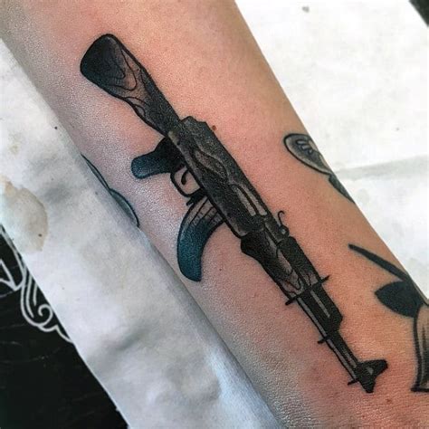 40 AK 47 Tattoo Designs For Men An Arsenal Of Ideas