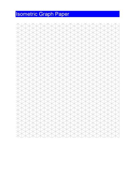 Printable Isometric Graph Paper Free Online Get Graph Paper