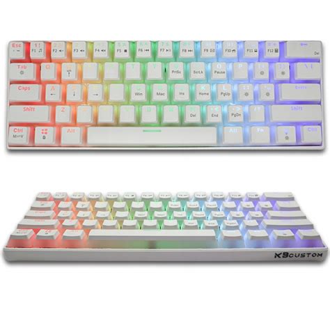 Kb Kbcustom Klawiatura Mechaniczna Hot Swap Rgb Dla Graczy Red Switch Sklep Opinie Cena W