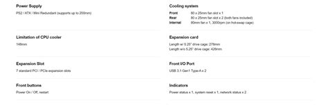 SilverStone 4U Rackmount Server Case SSI CEB 7 PCI Expansion 5x 3 5 Hot Swappable Bay 3x 5