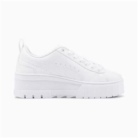 PUMA Mayze Wedge Wns Puma white プーマ ウィメンズ メイズ ウェッジ 386273 04 スニーカー