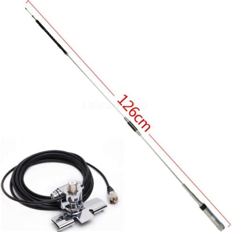 Diamond CR8900 29 50 144 430MHz Quad Band FM Antenna RB 400 Clip 5M