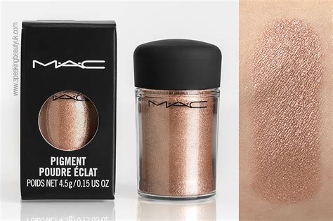 Mac Tan Pigment Speaking Beauty Uk