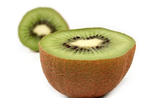 Kiwi Fruit Cut In Half Stock Photo Cobalt