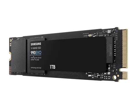 Samsung 990 Evo 1tb Nvme M 2 Up To 5 000 4 200 Mb S Mz V9e1t0bw