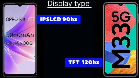 Oppo K10 5g Vs Samsung M33 5g Full Comparision Oppo K10 5g Vs M33 5g Samsung Oppo 5g