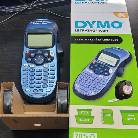 Dymo Letratag Lt H Plus Labeler Blue Abc