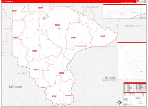 Maps Of Lee County Iowa