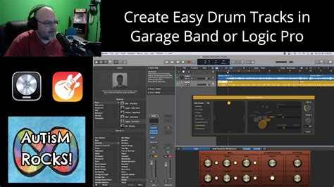 Create Drum Tracks For Your Songs Using Garage Band Or Logic Pro