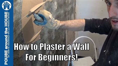 How To Plaster A Wall A Beginners Guide Plastering Made Easy For The Diy Enthusiast Youtube