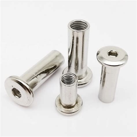 SHOP FITTINGS M6 FURNITURE JOINT CONNECTOR BOLT CAP NUT M4 ALLEN KEY