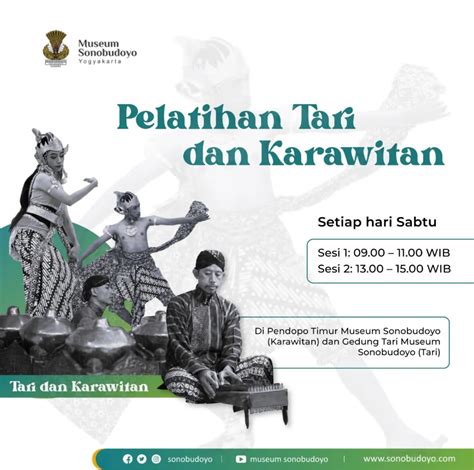 Kelas Tari Dan Gamelan Museum Sonobudoyo AtmaGo