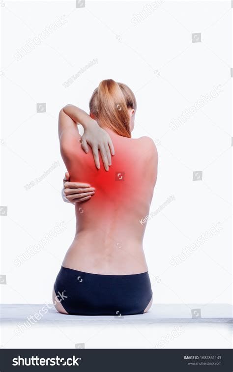 Beautiful Naked Woman Back Isolated On Stock Photo Shutterstock