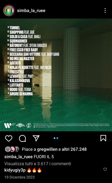 Simba La Rue Tunnel Lyrics And Tracklist Genius