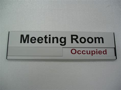 Conference Room Signage