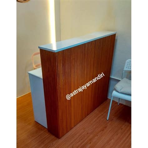 Jual Meja Resepsionis Meja Counter Meja Kasir Meja Bar Meja Custom New