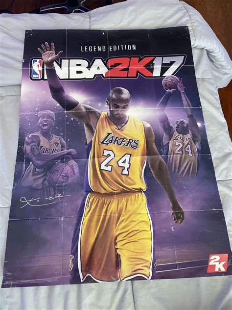 Kobe Bryant Los Angeles Lakers Nba K Legend Edition Poster Values Mavin