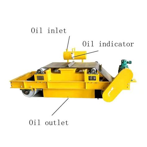 Rcdf Series Oil Cooled Self Unloading Electromagnetic Iron Remover