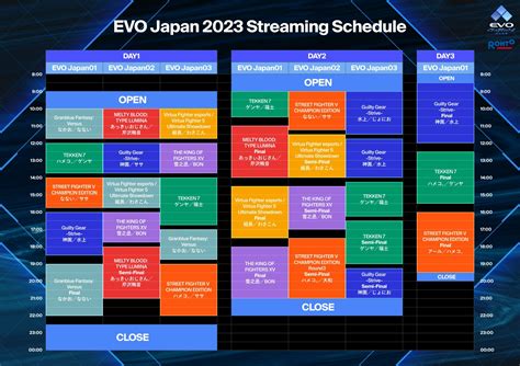 Evo 2024 Japan Schedule Fara Robinetta