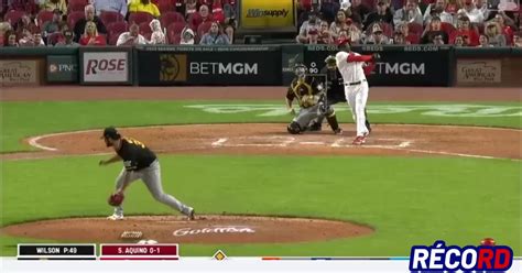 Arístides Aquino sigue demostrando que pertenece al nivel MLB