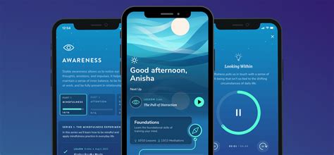 Try Our Free App For Guided Mindful Meditation Healthy Minds Innovations