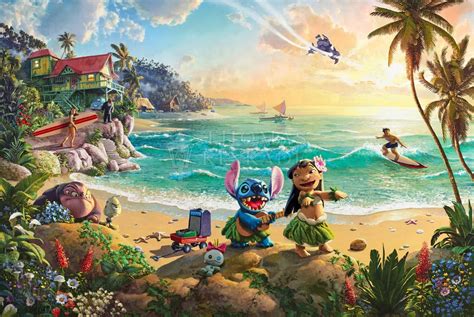 Disney Lilo & Stitch – Thomas Kinkade Studios