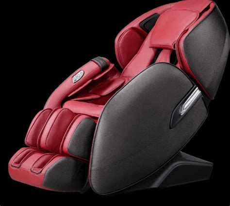 Pu Leather Red And Black Zero Gravity Massage Chair For Personal At Rs