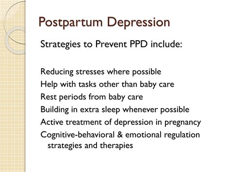 Ppt Postpartum Depression Powerpoint Presentation Free Download Id