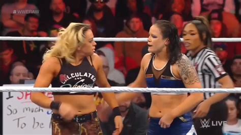 On Wwe Raw Tegan Nox And Natalya Vs Shayna Baszler And Zoey Stark Rthrowawaytoday303