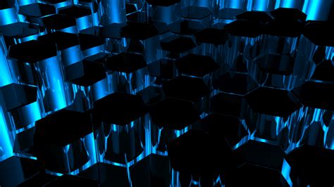 Blue Hexagon Wallpaper (83+ images)