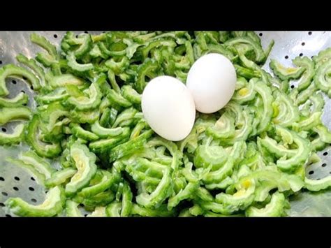 Ginisang Ampalaya Na May Kamatis Alamang At Itlog Youtube