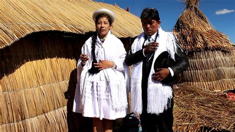 MATRIMONIO ANDINO EN EL LAGO TITICACA YouTube