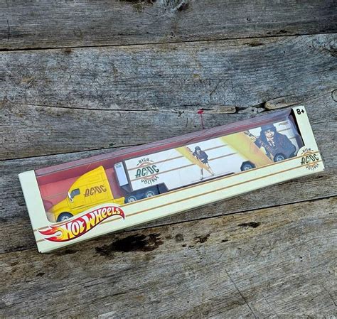Hot Wheels Tour Haulers AC DC High Voltage Semi Truck Trailer Vehicle Set EBay