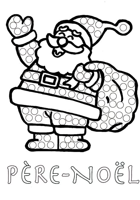 KIT Bricolage NOEL PERE NOEL En Gommettes Et Coloriage MaGommette