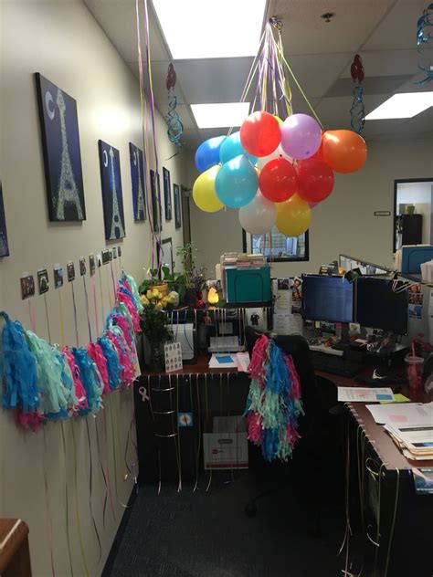 Birthday Decorations For Cubicle Office Birthday Office Birthday